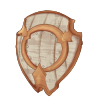 Lavish Wooden Shield